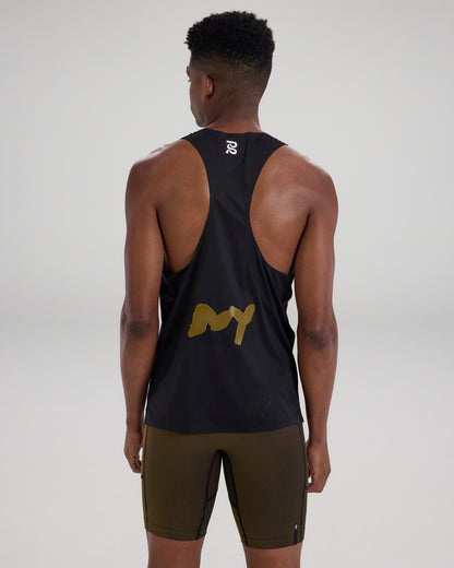 Drift™ Graphene Racing Singlet - Black