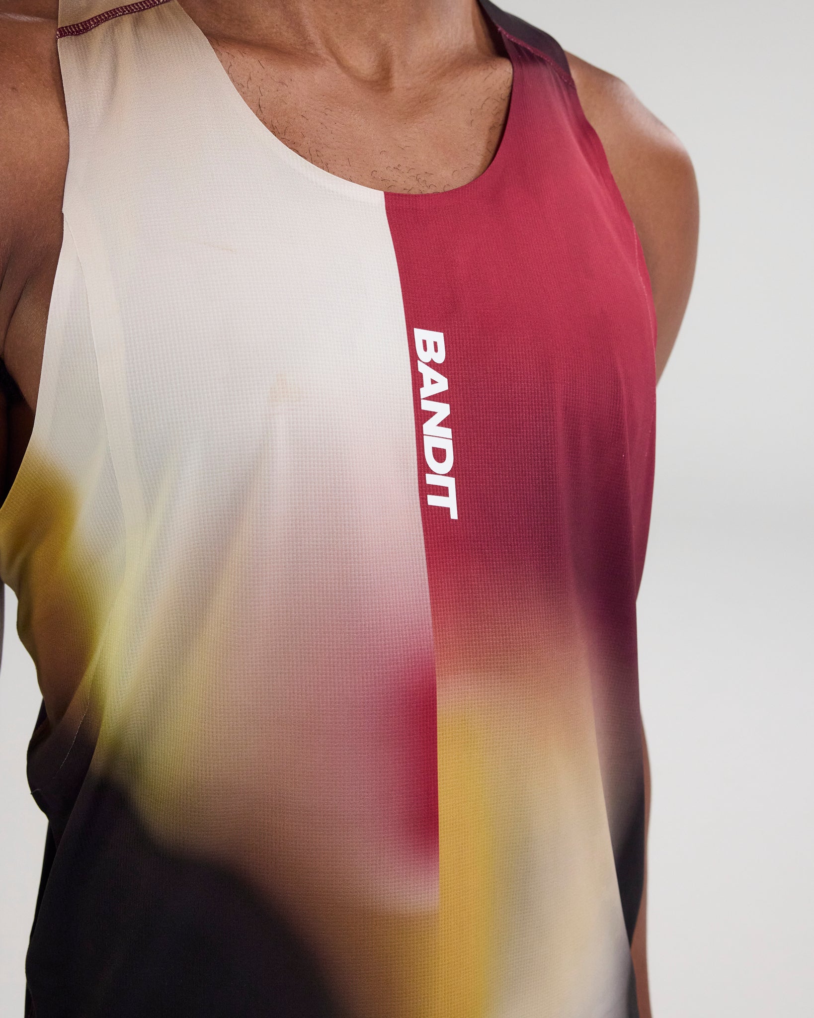 Drift™ Racing Singlet - Dijon Gradient