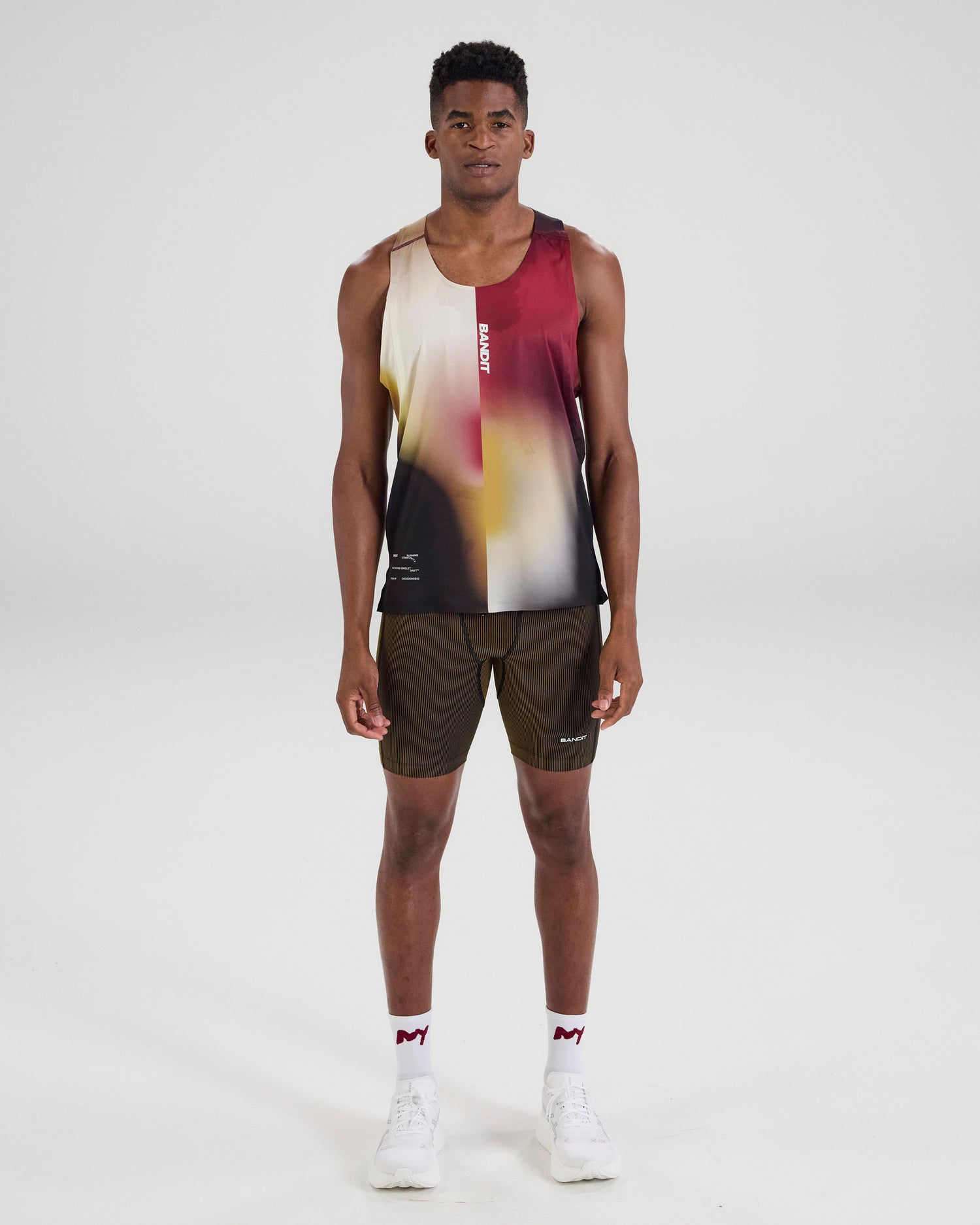 Drift™ Racing Singlet - Dijon Gradient