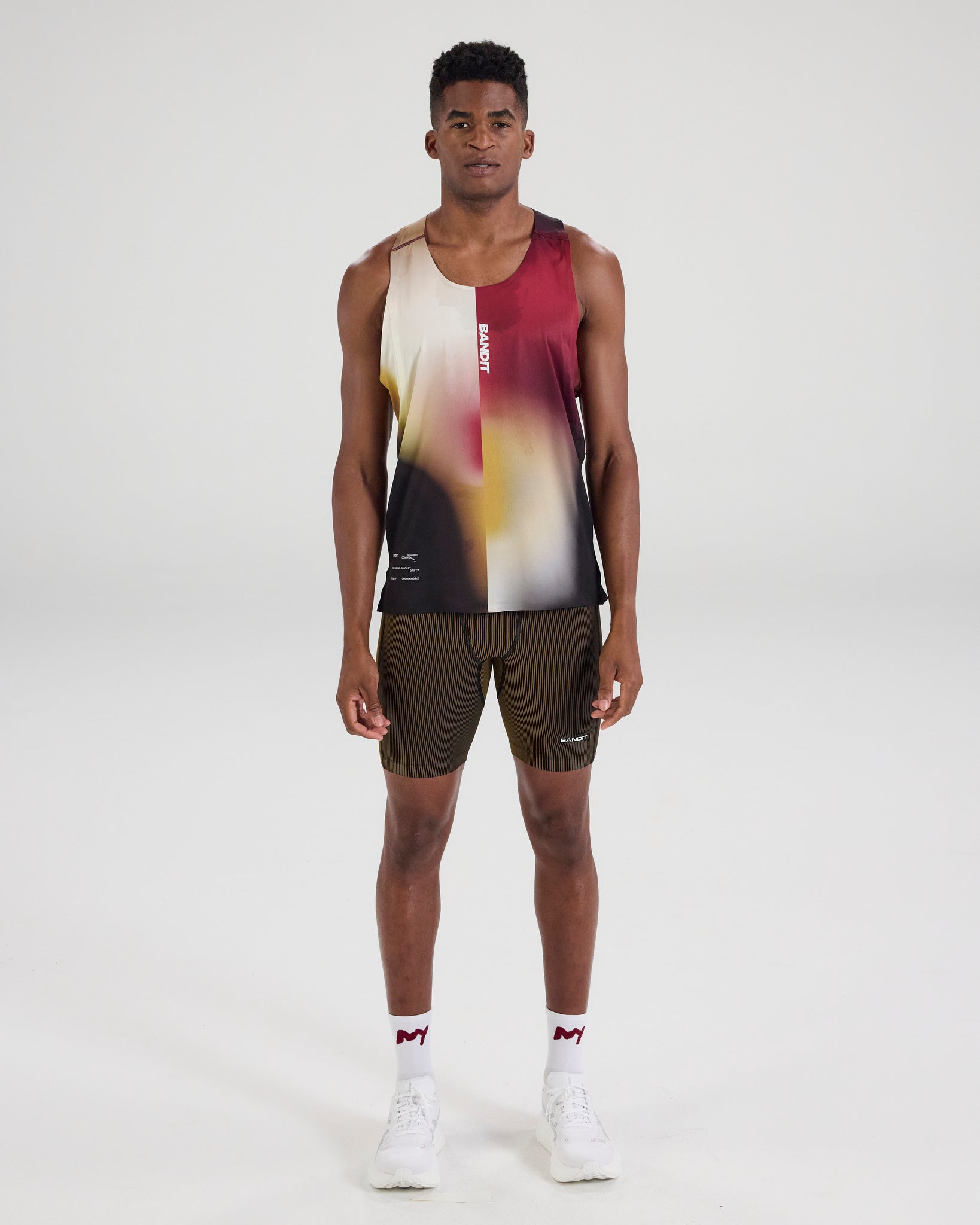 Drift™ Racing Singlet - Dijon Gradient