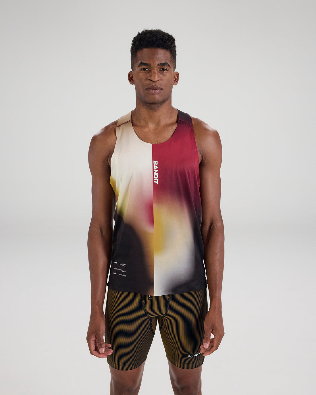 Drift™ Racing Singlet - Dijon Gradient