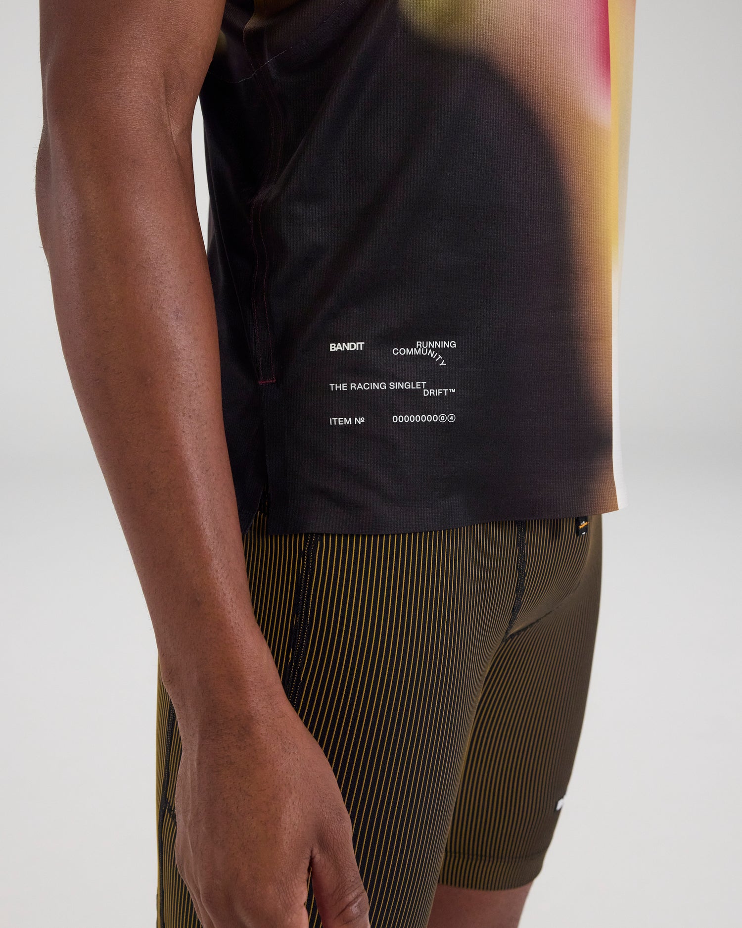 Drift™ Racing Singlet - Dijon Gradient