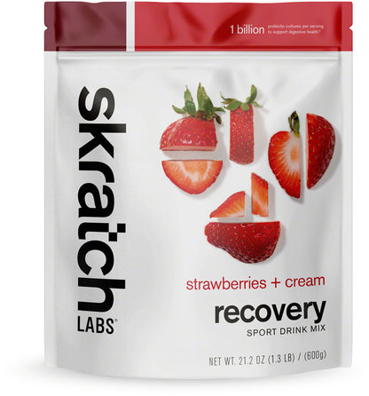 pack of Sport Recovery Drink Mix - Strawberries and Cream