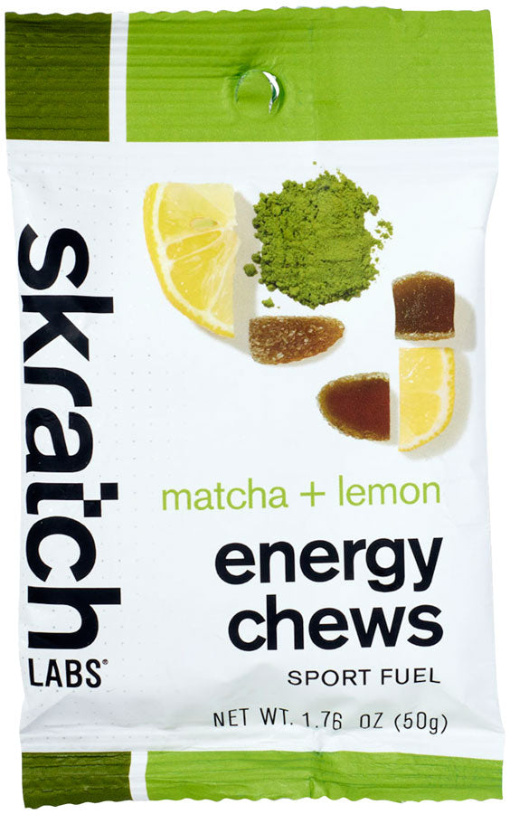 pack of Energy Chews Sport Fuel - Matcha + Lemon