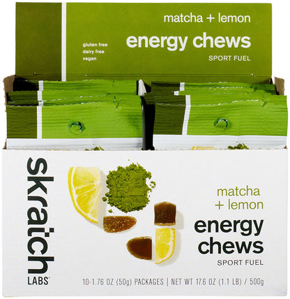 Energy Chews Sport Fuel - Matcha + Lemon