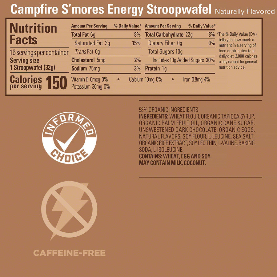 Energy Stroopwafel - Campfire S&