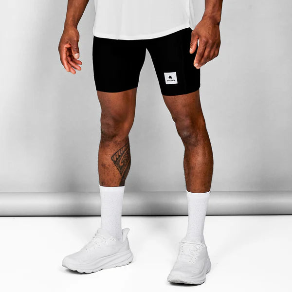 Flow+ Race Short Tights 7" - Black