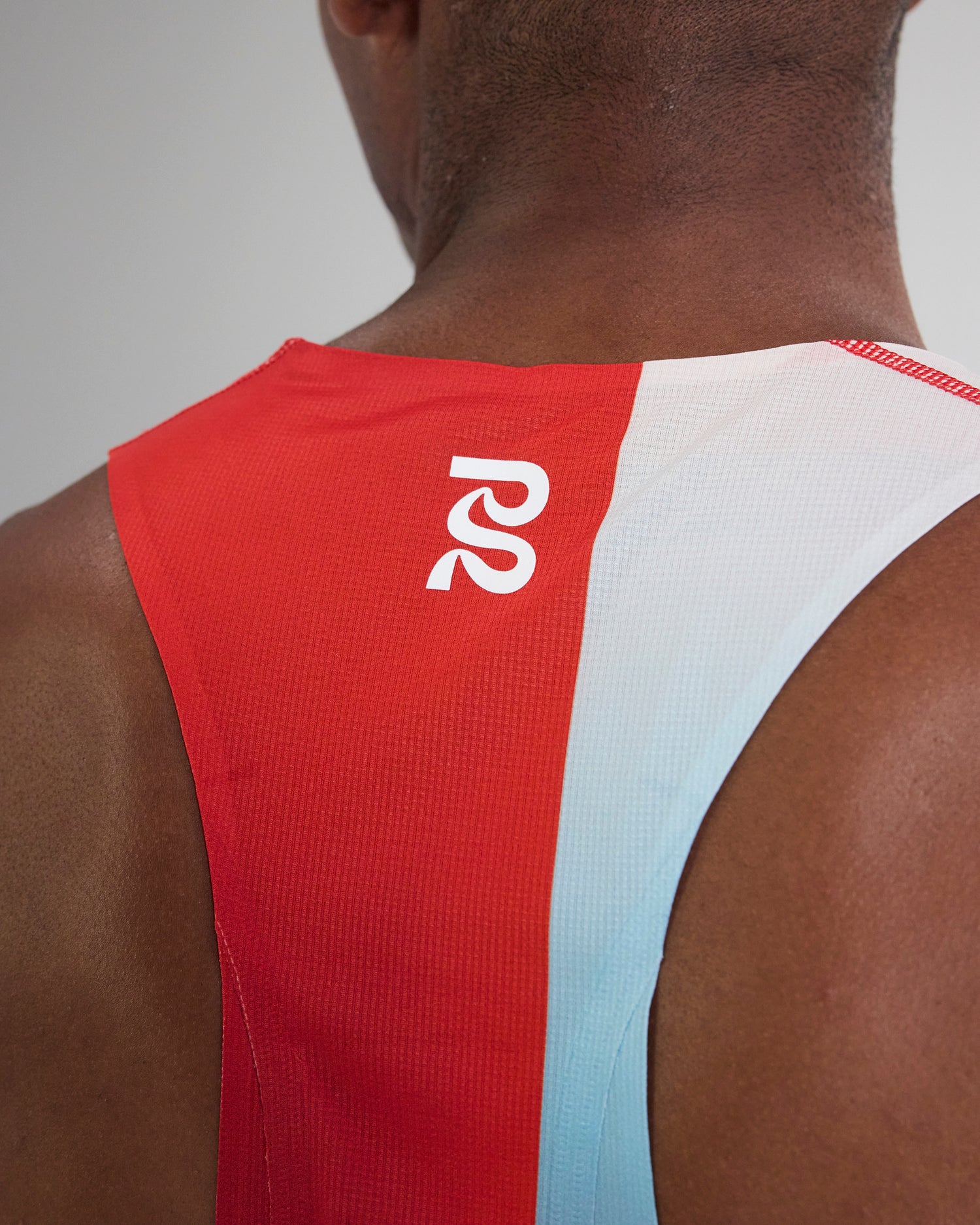 Drift™ Racing Singlet - Vintage Blue Gradient
