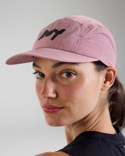 Nylon &quot;Graffiti NY&quot; Run Hat - Mauve