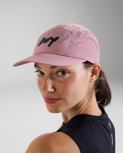 Nylon &quot;Graffiti NY&quot; Run Hat - Mauve