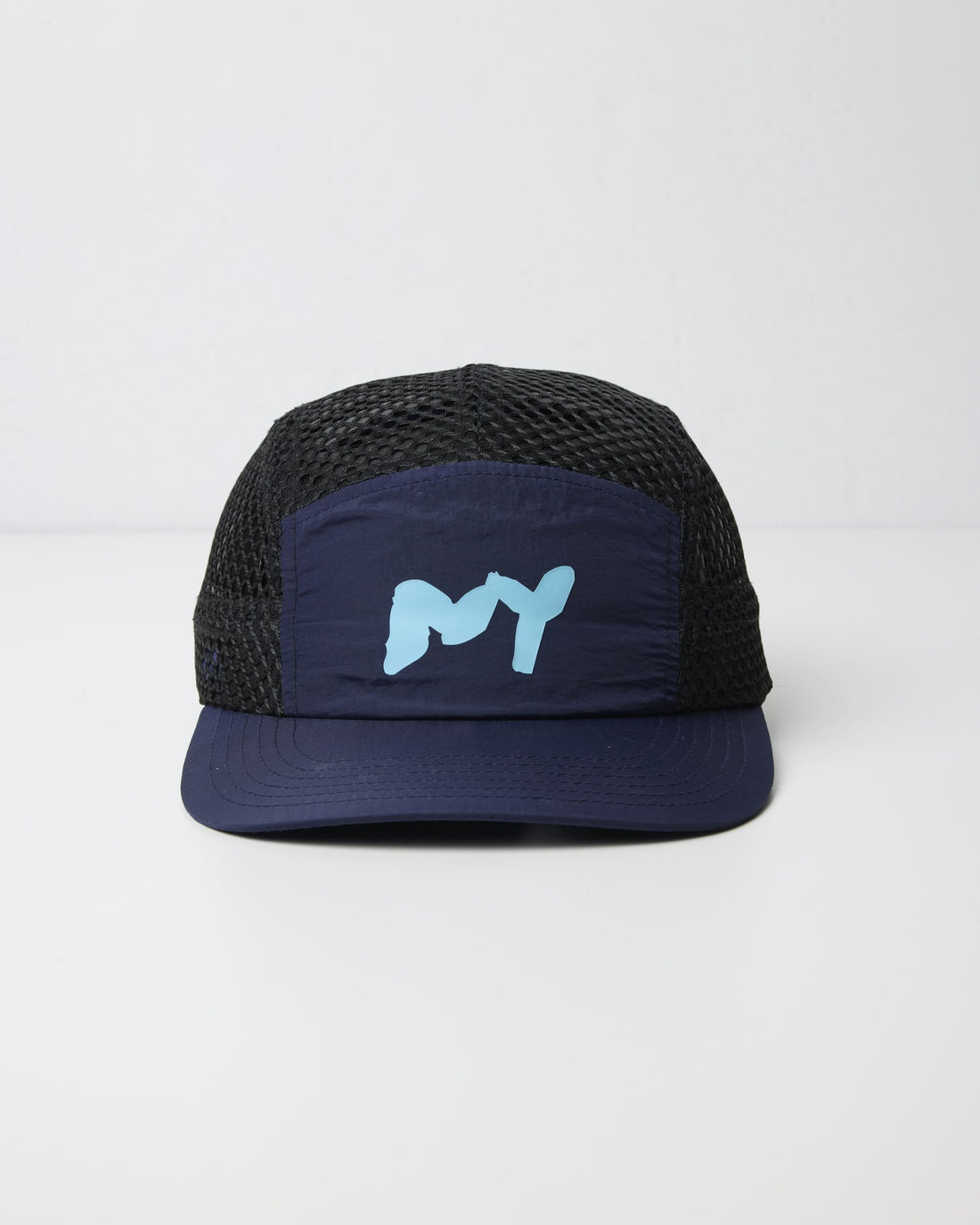 Bandit Open Mesh Run Hat - NY Navy with Black