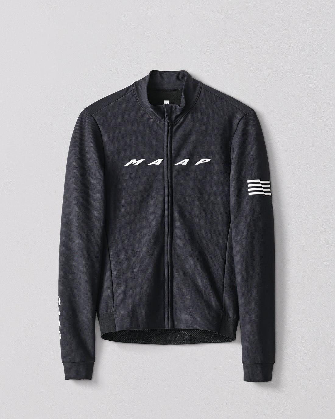 black Evade Thermal LS Jersey 2.0