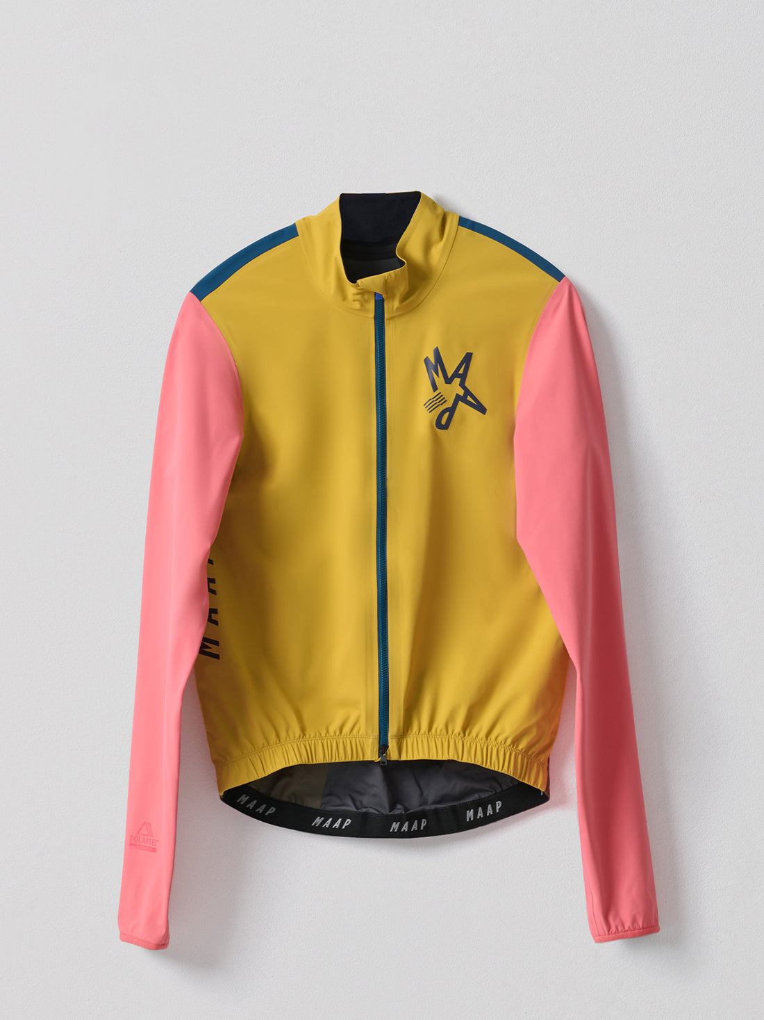 yellow with pink sleeves Prime OffCuts Jacket