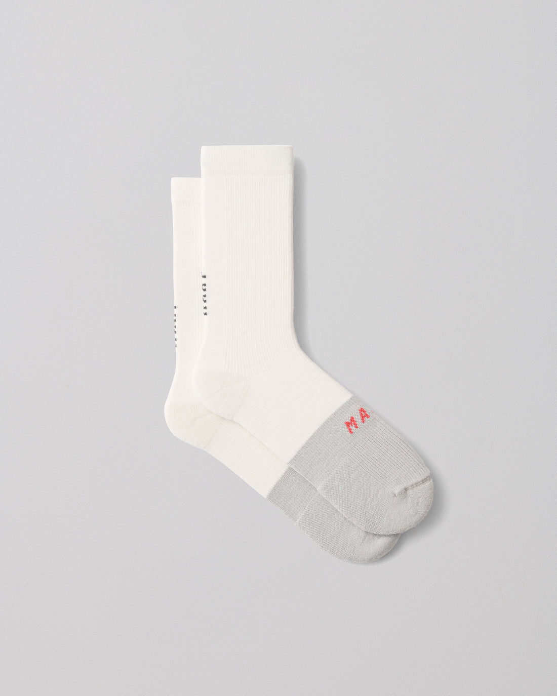 white Division Merino Sock
