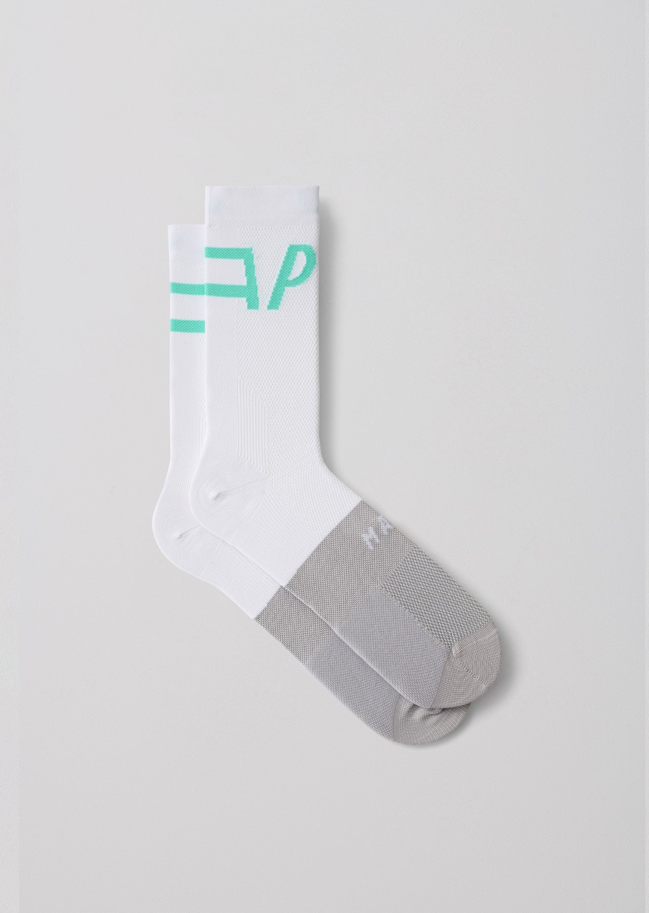 white and grey Adapt Sock