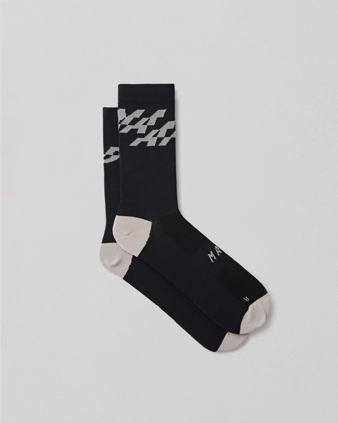 black and white Fragment Sock