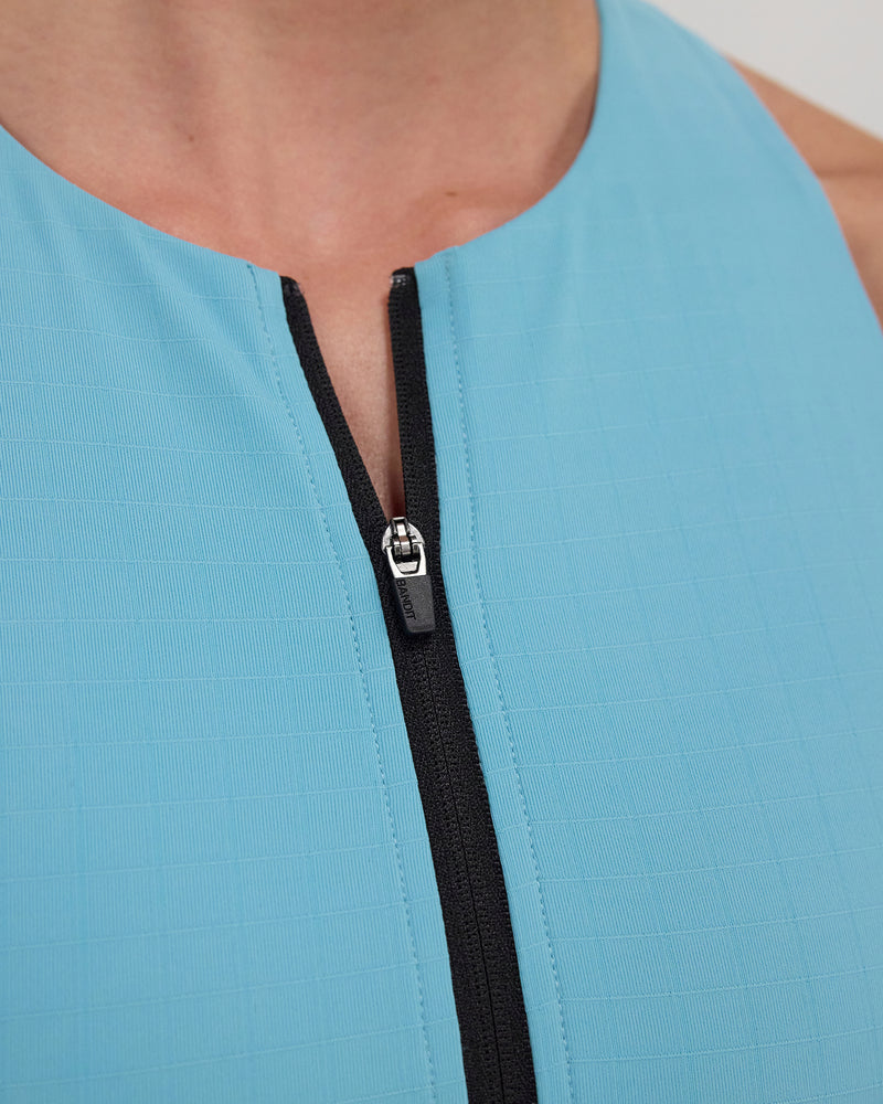 Gridlock™ Race Crop - Vintage Blue