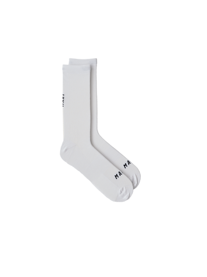 Division Mono Sock - Long - White