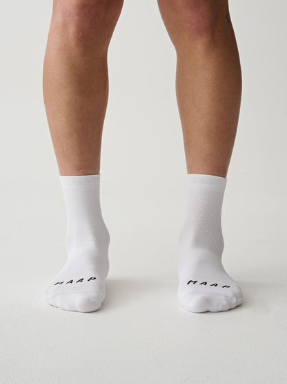 Division Mono Sock - Short - White