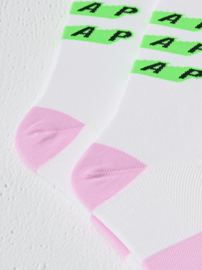 Evade X Sock - White/Fl