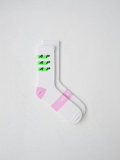 Evade X Sock - White/Fl