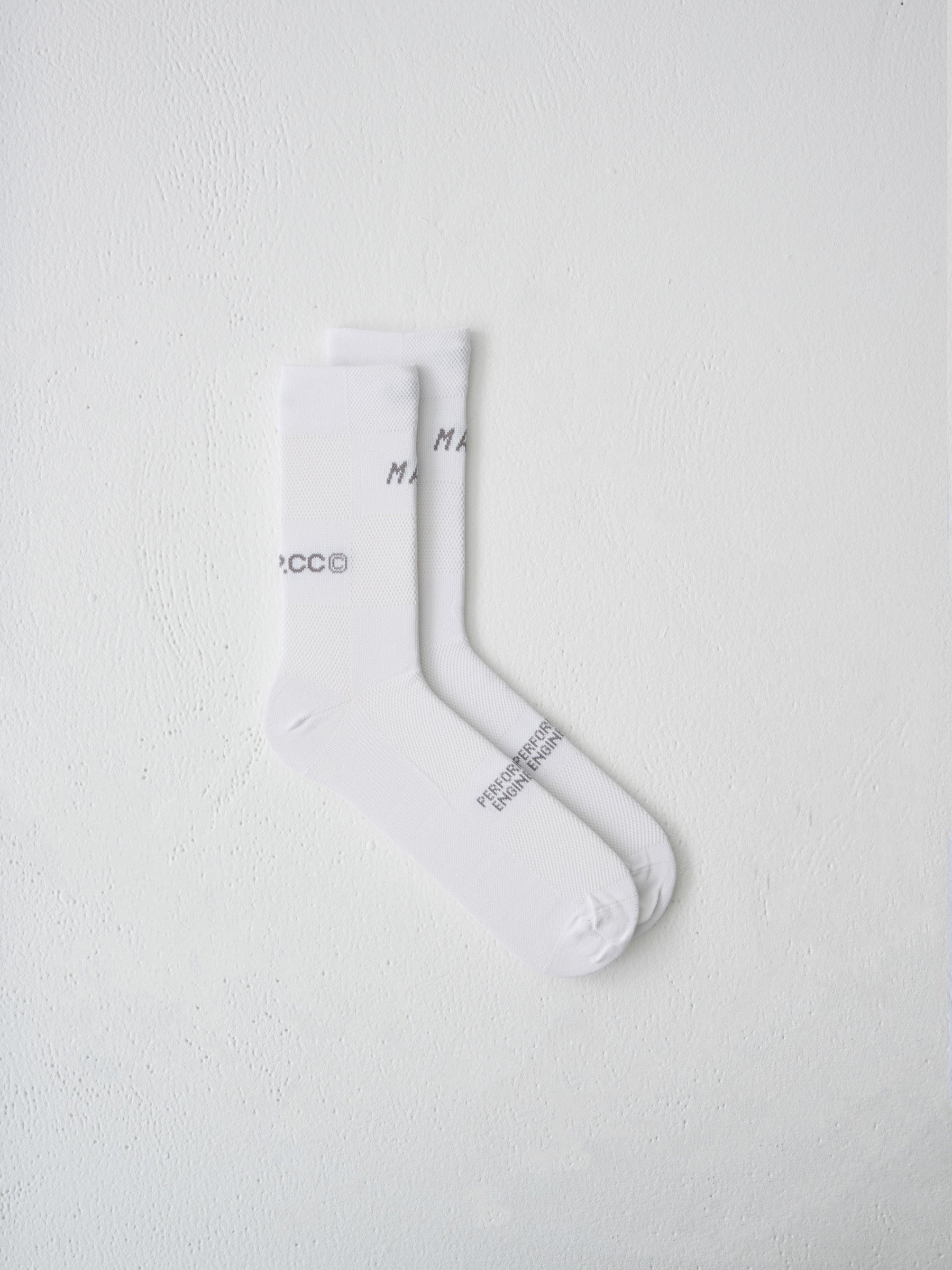 Blur Sock - White