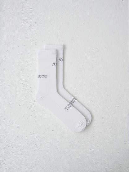 Blur Sock - White