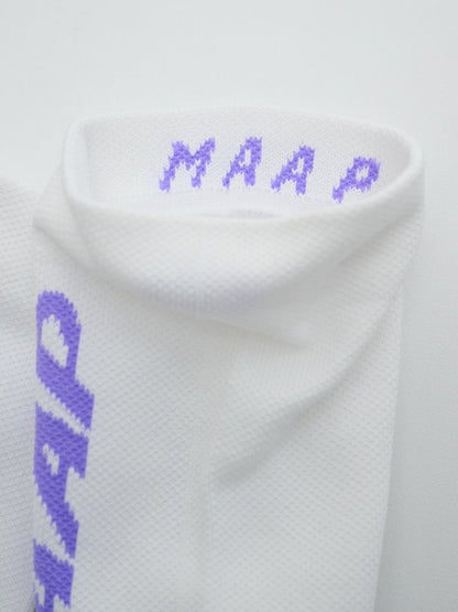 Emerge Sock - White/Fluro
