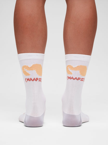 Strata Team Sock - White