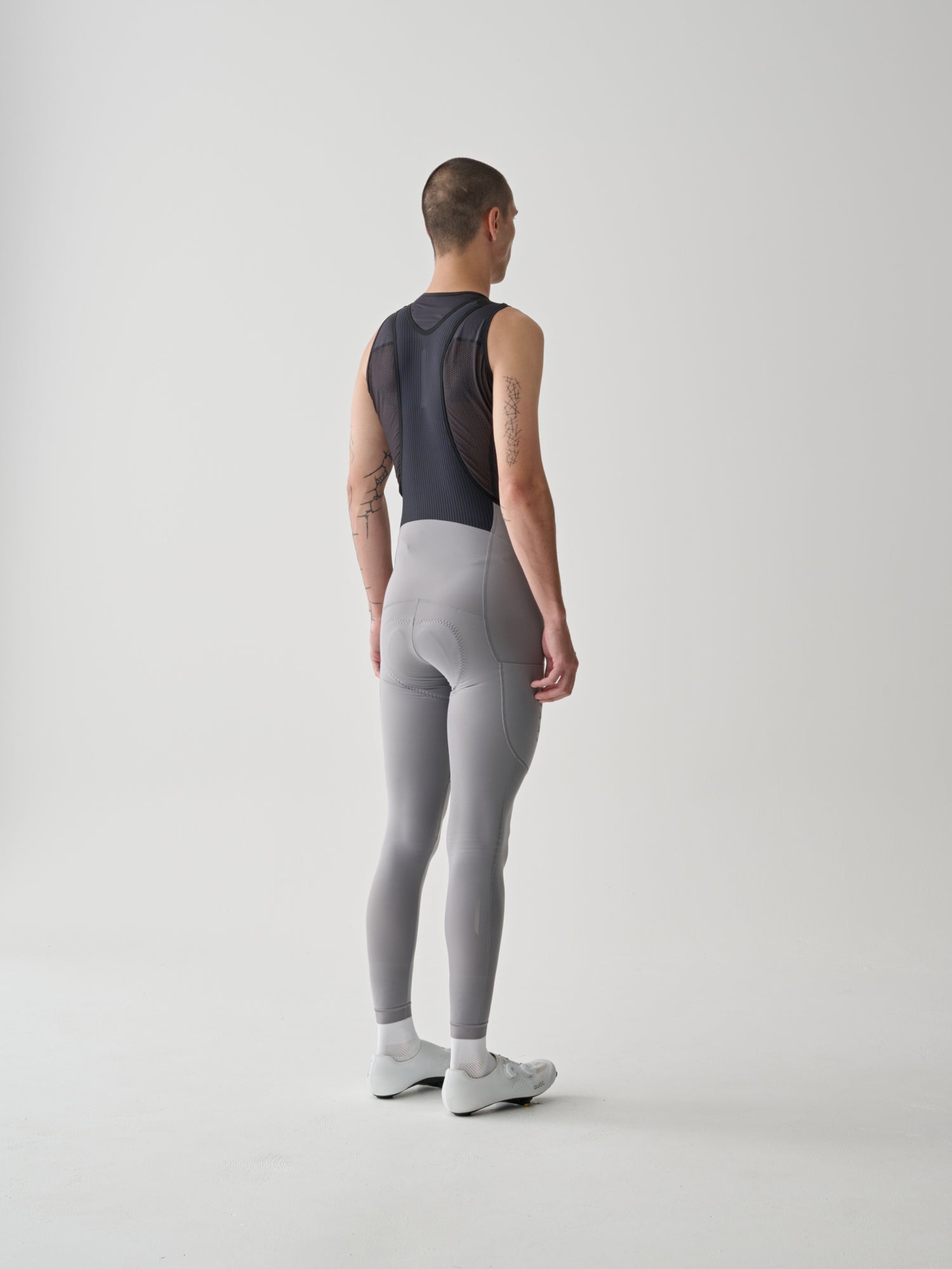 Team Bib Evo Thermal Cargo Tights - Titanium
