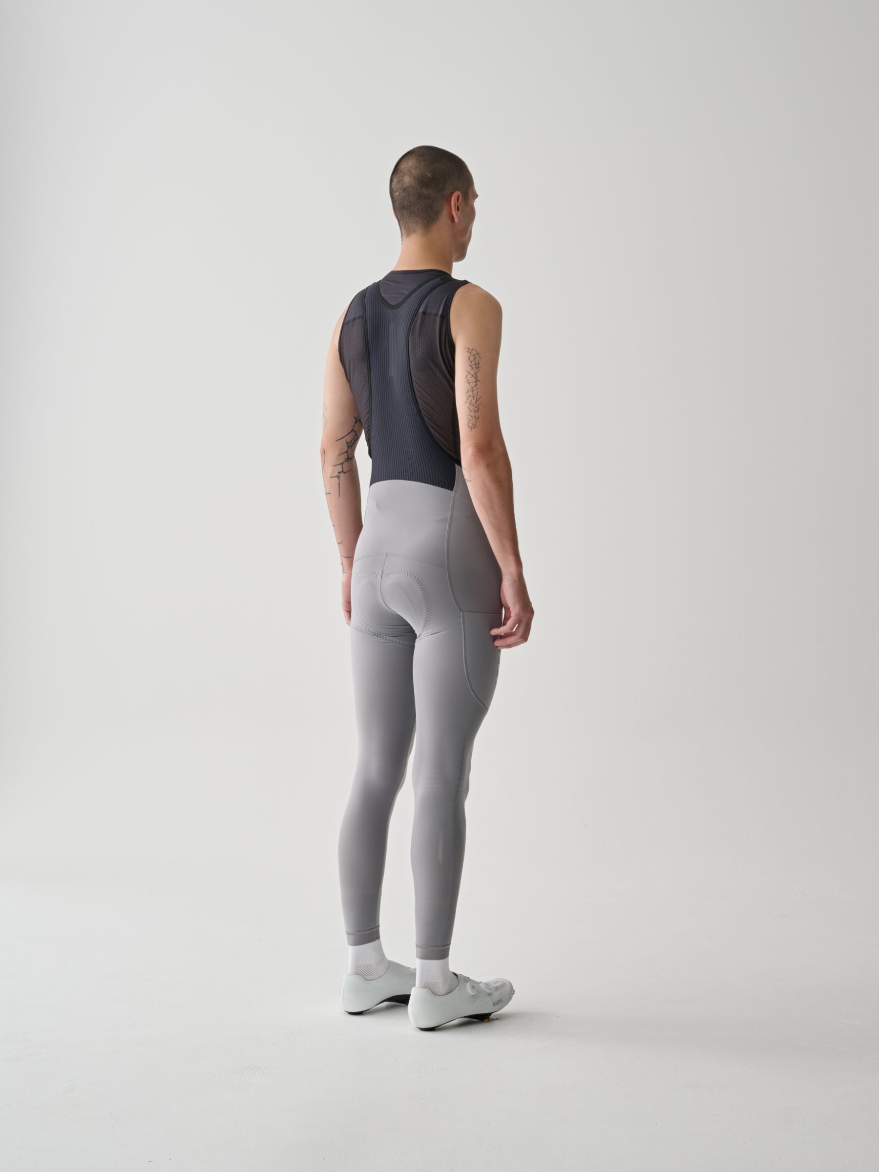 Team Bib Evo Thermal Cargo Tights - Titanium