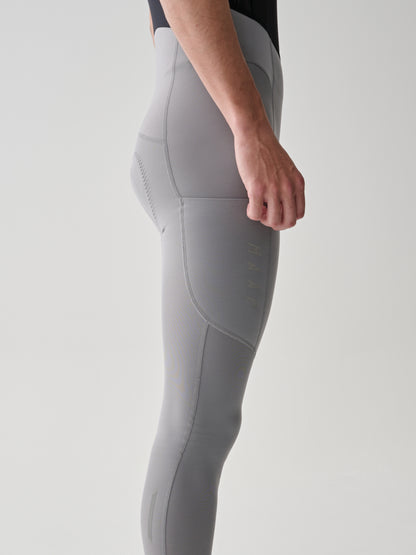 Team Bib Evo Thermal Cargo Tights - Titanium