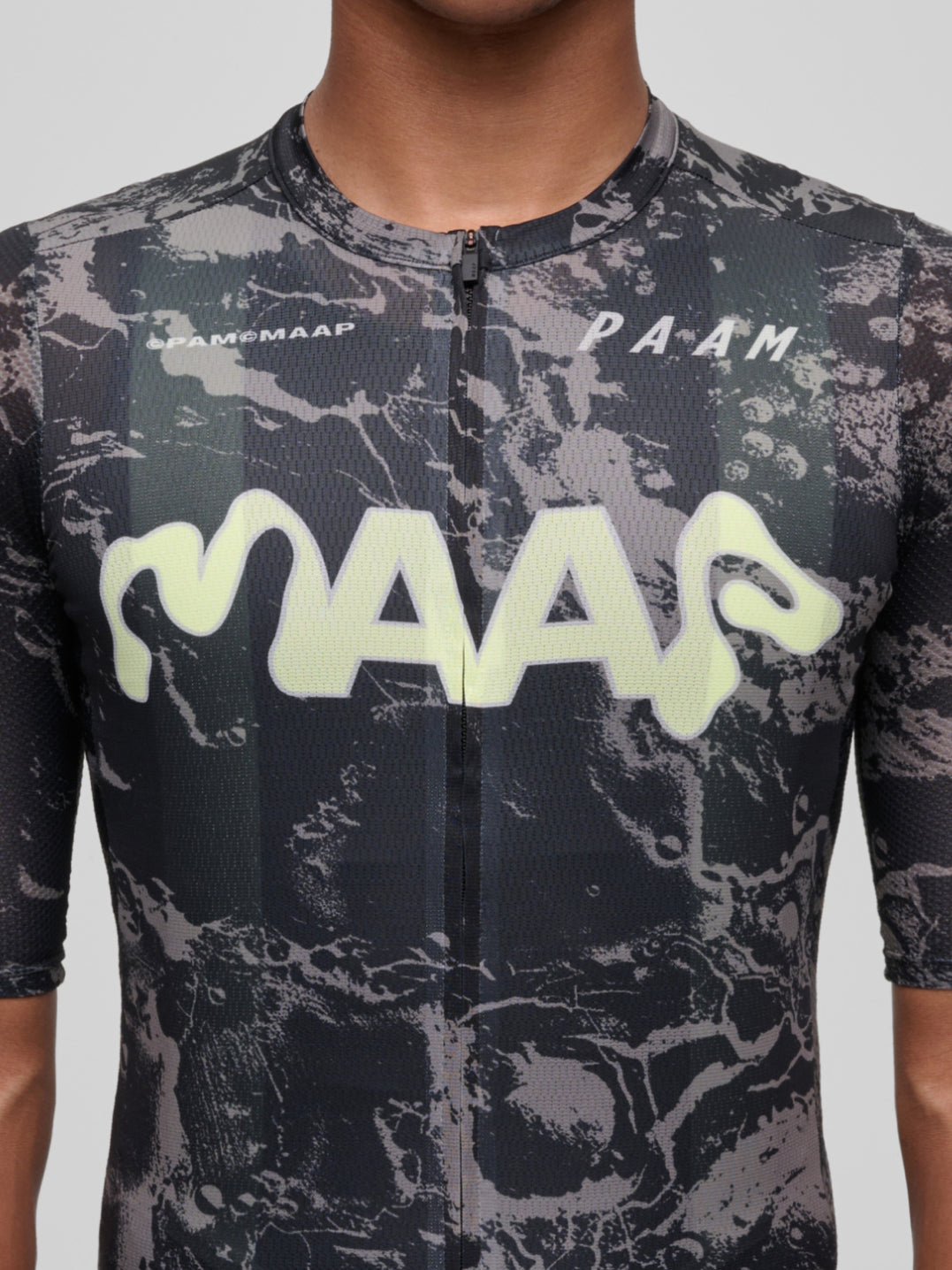MAAP X P.A.M. PRO AIR JERSEY 3.0 - Black/Glow Lime