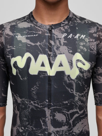 MAAP X P.A.M. PRO AIR JERSEY 3.0 - Black/Glow Lime