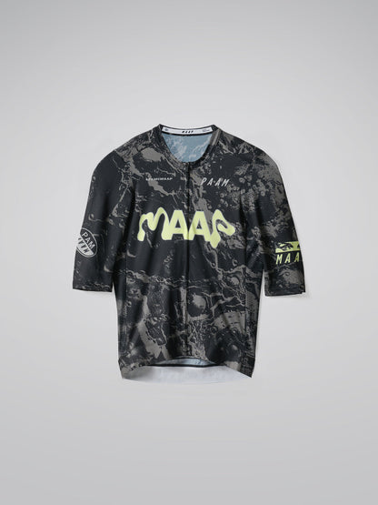 MAAP X P.A.M. PRO AIR JERSEY 3.0 - Black/Glow Lime