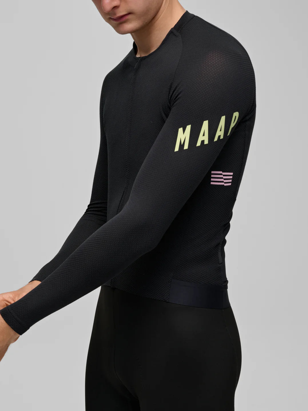 APEX AEON LS JERSEY - BLACK