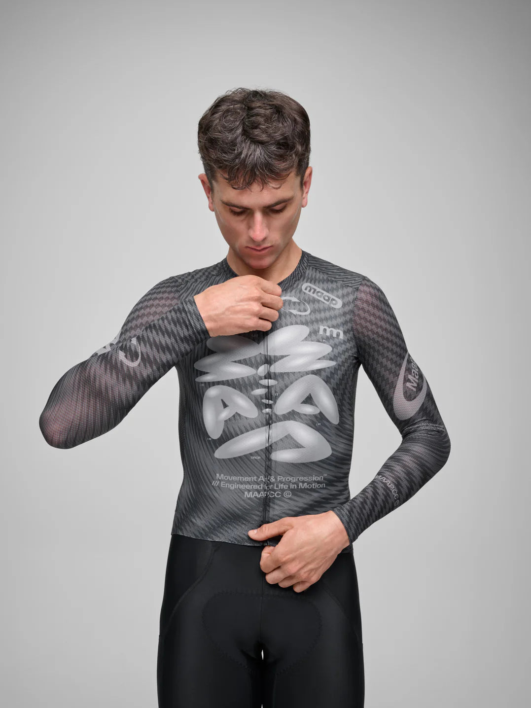 SPECTRUM PRO AIR LS JERSEY 3.0 - Carbon Black