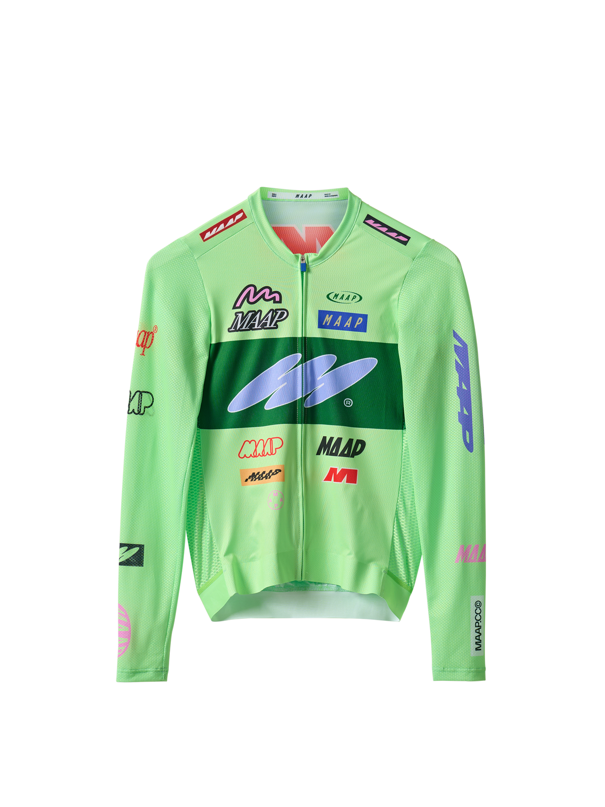 MAAP GAMMA Pro Air LS Jersey 3.0 - Glow Stick