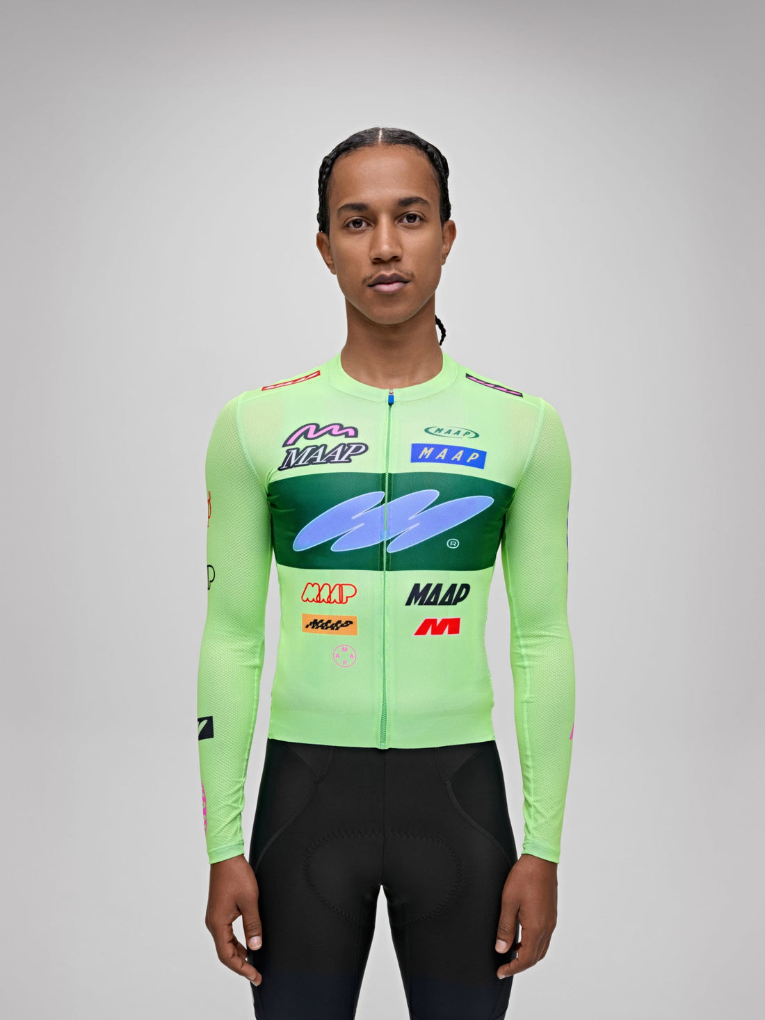 MAAP GAMMA Pro Air LS Jersey 3.0 - Glow Stick