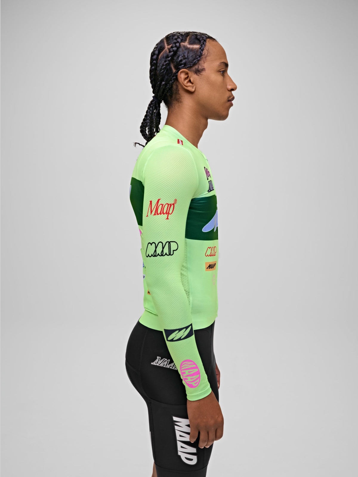 MAAP GAMMA Pro Air LS Jersey 3.0 - Glow Stick