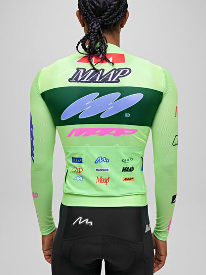 MAAP GAMMA Pro Air LS Jersey 3.0 - Glow Stick