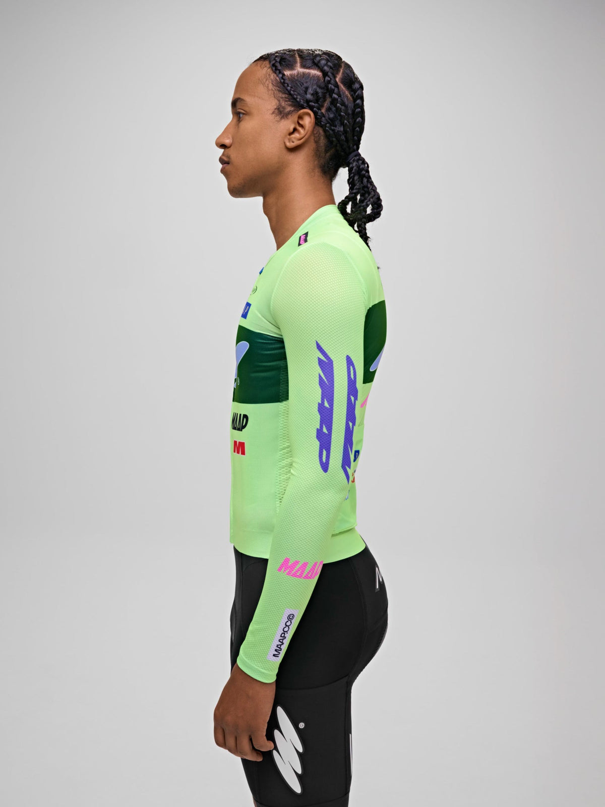 MAAP GAMMA Pro Air LS Jersey 3.0 - Glow Stick