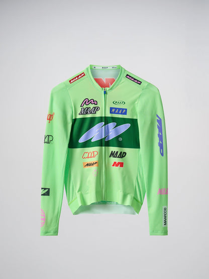 MAAP GAMMA Pro Air LS Jersey 3.0 - Glow Stick