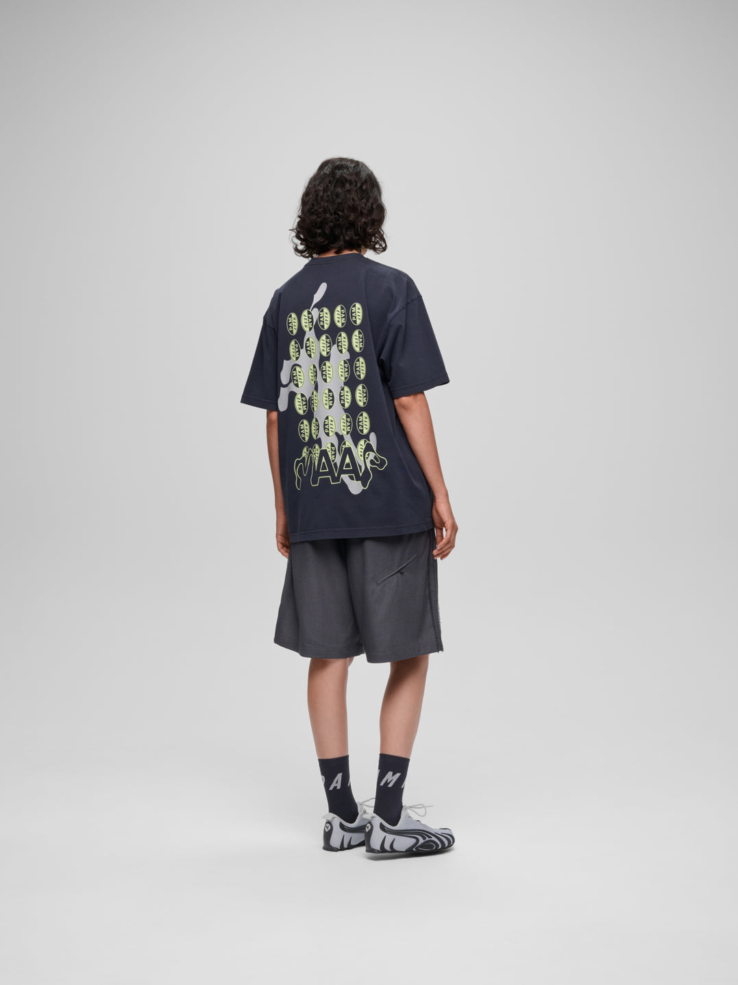 MAAP X P.A.M. TEE -  Black/Glow Lime