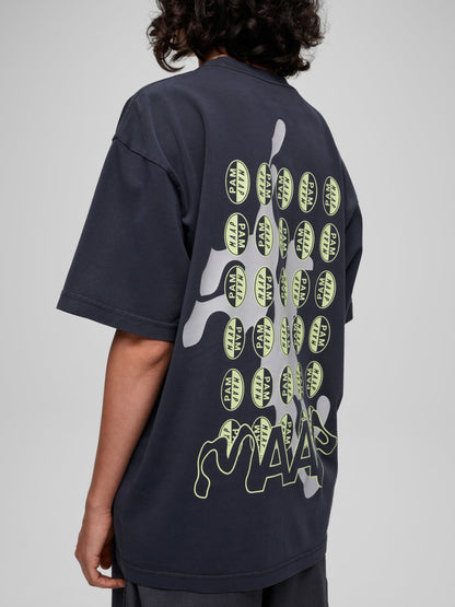 MAAP X P.A.M. TEE -  Black/Glow Lime