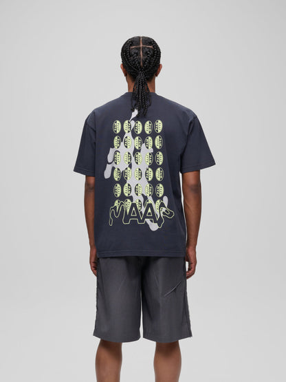 MAAP X P.A.M. TEE -  Black/Glow Lime