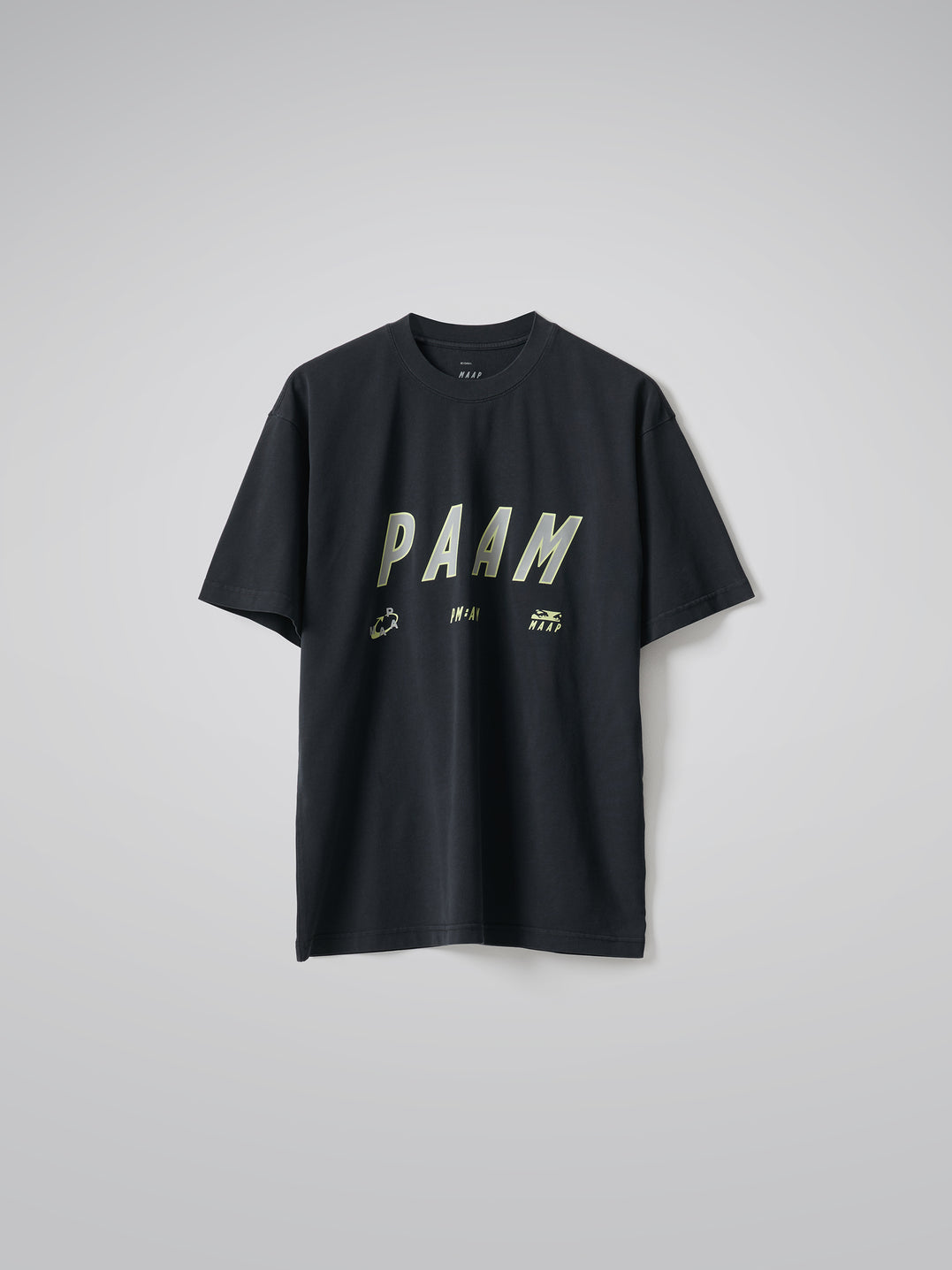 MAAP X P.A.M. TEE -  Black/Glow Lime
