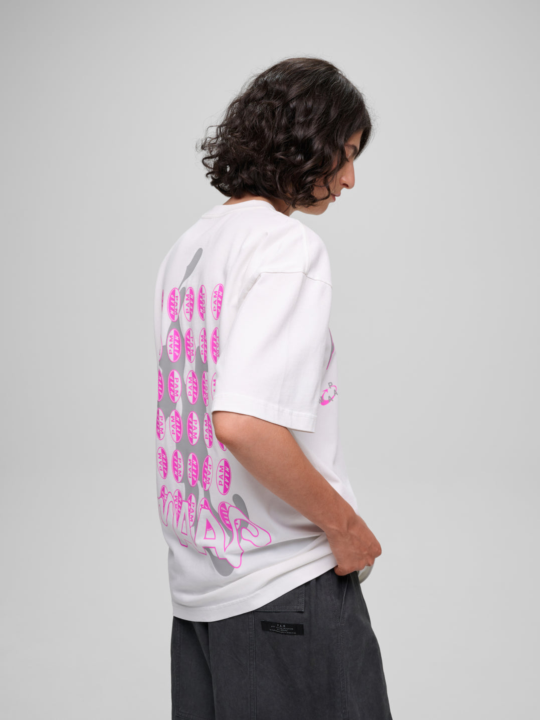 MAAP X P.A.M. TEE - White/Violet Cosmos