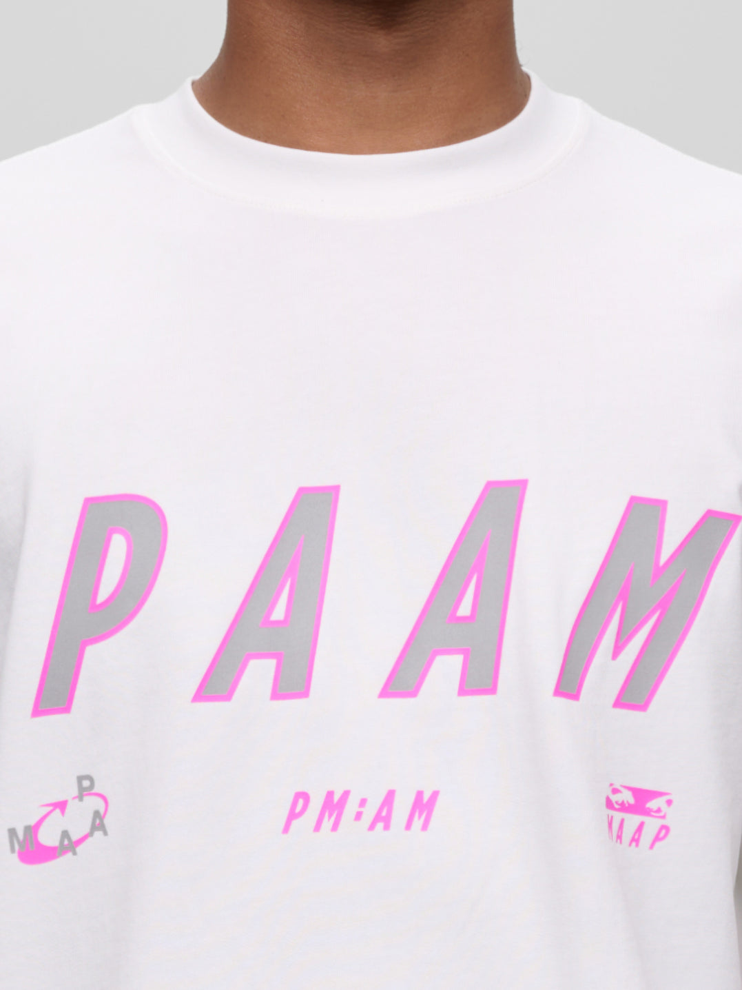 MAAP X P.A.M. TEE - White/Violet Cosmos