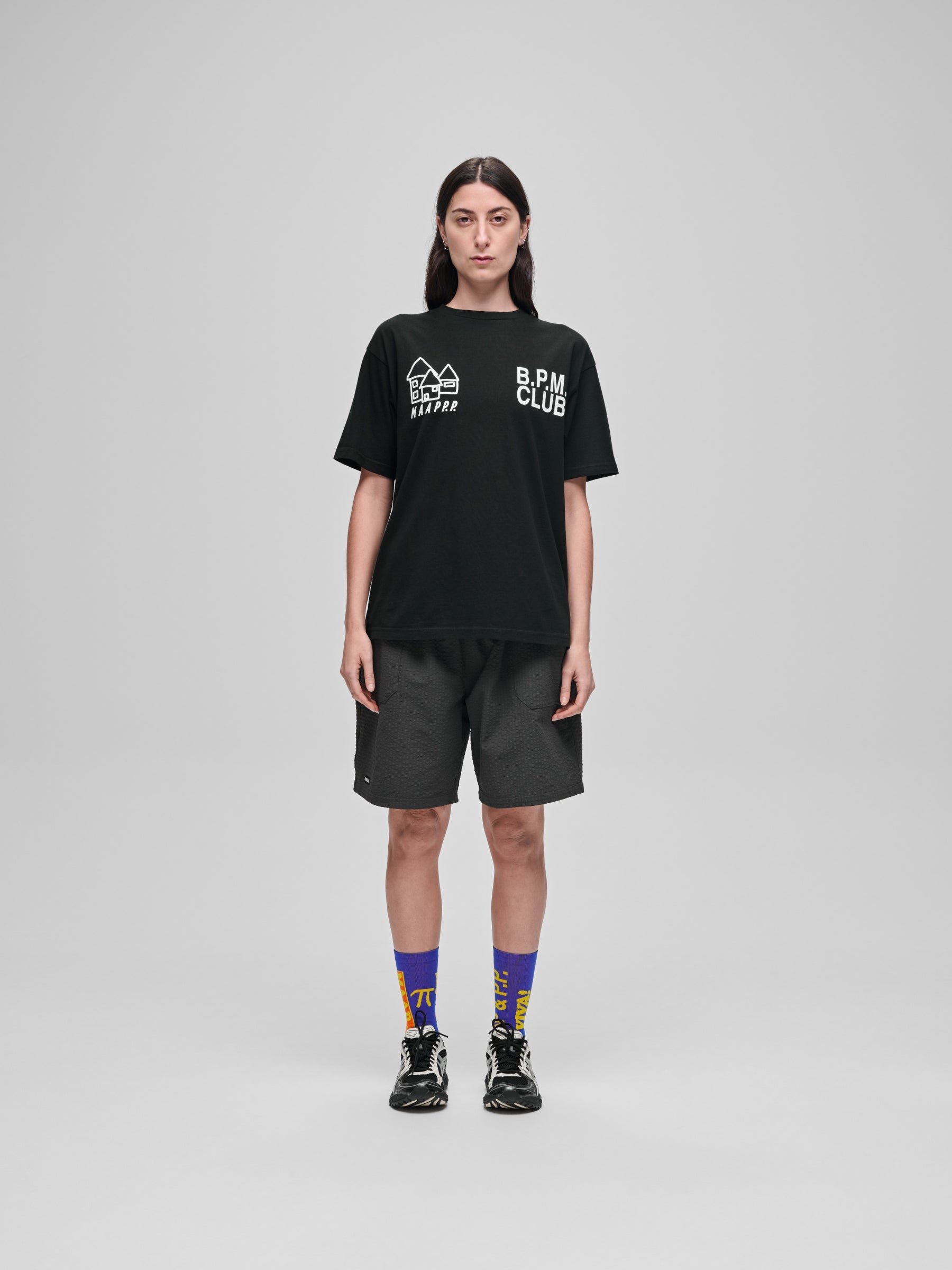 PUBLIC POSSESSION X MAAP SS TEE - Black